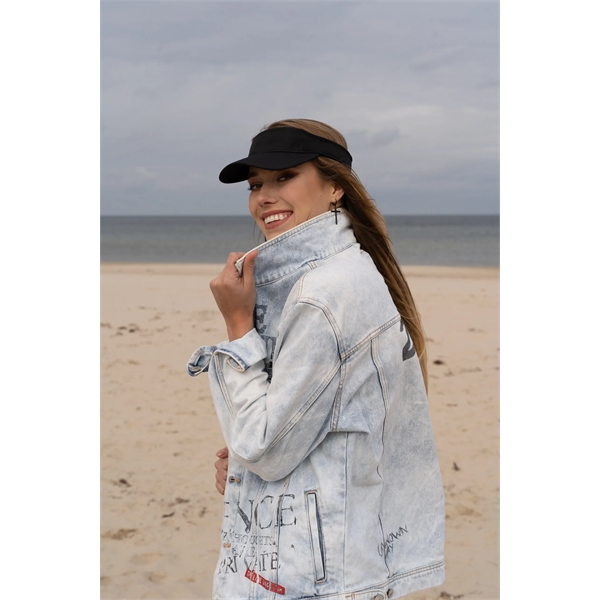 Brushed Heavy Cotton Visor - Brushed Heavy Cotton Visor - Image 3 of 8