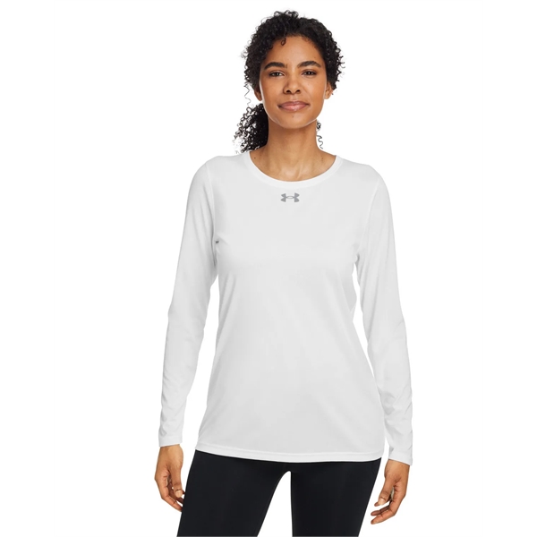 Under Armour Ladies' Team Tech Long-Sleeve T-Shirt - Under Armour Ladies' Team Tech Long-Sleeve T-Shirt - Image 11 of 55