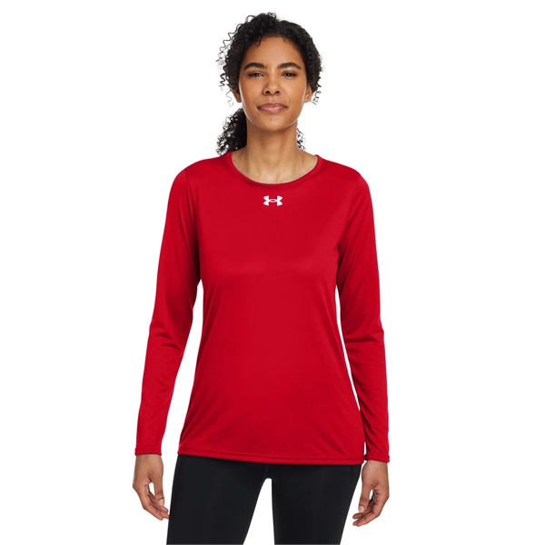 Under Armour Ladies' Team Tech Long-Sleeve T-Shirt - Under Armour Ladies' Team Tech Long-Sleeve T-Shirt - Image 4 of 55