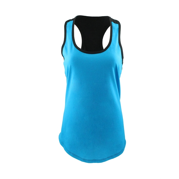 Next Level Apparel Ladies' Ideal Colorblock Racerback Tank - Next Level Apparel Ladies' Ideal Colorblock Racerback Tank - Image 33 of 54