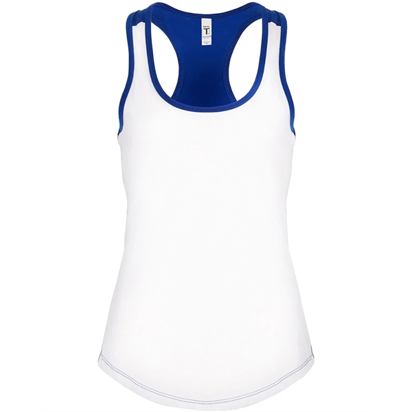 Next Level Apparel Ladies' Ideal Colorblock Racerback Tank - Next Level Apparel Ladies' Ideal Colorblock Racerback Tank - Image 42 of 54