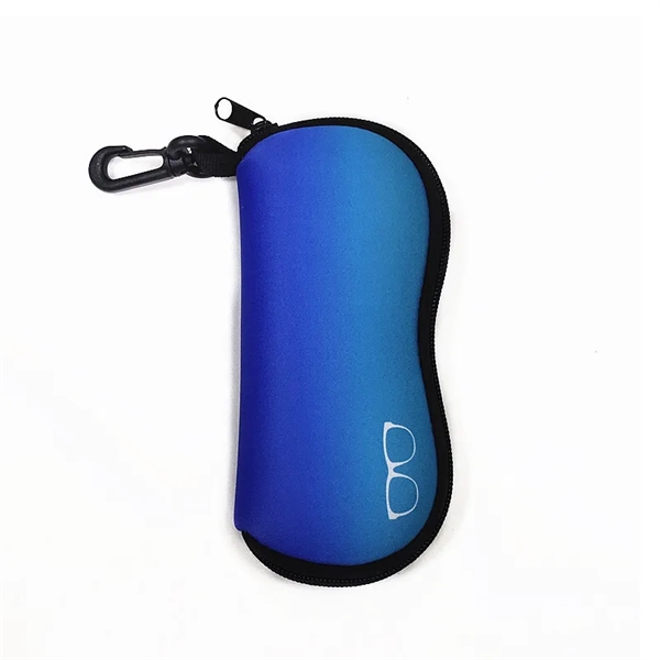 Neoprene Zippered Eyeglass/Sunglass Holder Case - Neoprene Zippered Eyeglass/Sunglass Holder Case - Image 5 of 7