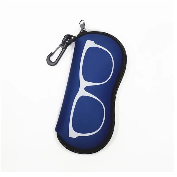 Neoprene Zippered Eyeglass/Sunglass Holder Case - Neoprene Zippered Eyeglass/Sunglass Holder Case - Image 6 of 7