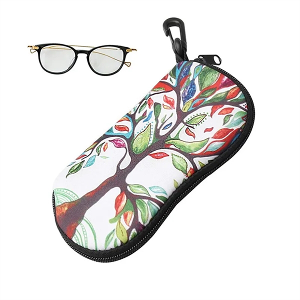 Neoprene Zippered Eyeglass/Sunglass Holder Case - Neoprene Zippered Eyeglass/Sunglass Holder Case - Image 7 of 7