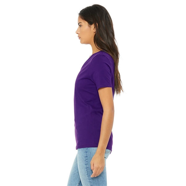 Bella + Canvas Ladies' Relaxed Jersey V-Neck T-Shirt - Bella + Canvas Ladies' Relaxed Jersey V-Neck T-Shirt - Image 94 of 218