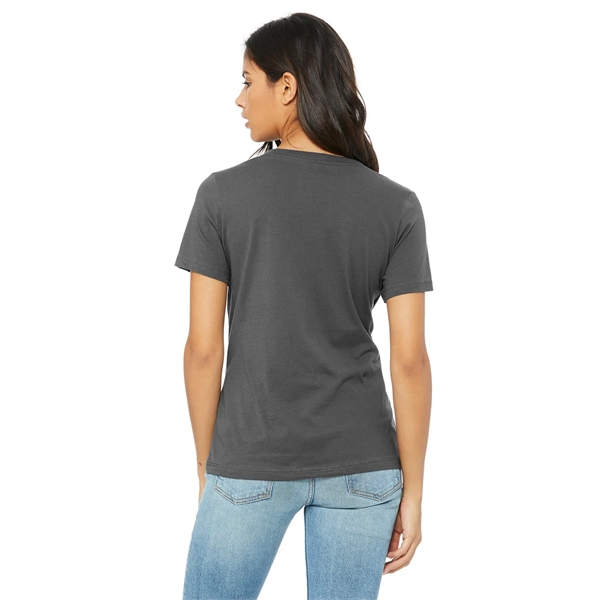 Bella + Canvas Ladies' Relaxed Jersey V-Neck T-Shirt - Bella + Canvas Ladies' Relaxed Jersey V-Neck T-Shirt - Image 101 of 218