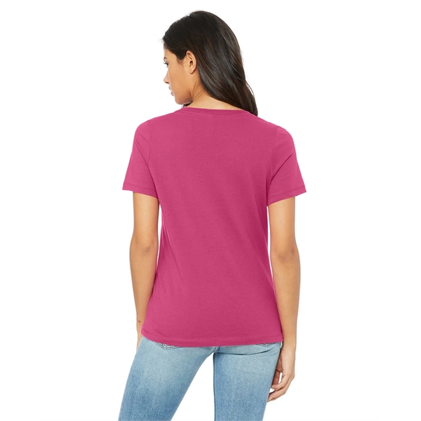 Bella + Canvas Ladies' Relaxed Jersey V-Neck T-Shirt - Bella + Canvas Ladies' Relaxed Jersey V-Neck T-Shirt - Image 104 of 220