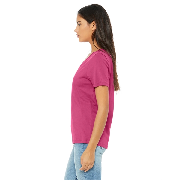 Bella + Canvas Ladies' Relaxed Jersey V-Neck T-Shirt - Bella + Canvas Ladies' Relaxed Jersey V-Neck T-Shirt - Image 103 of 218