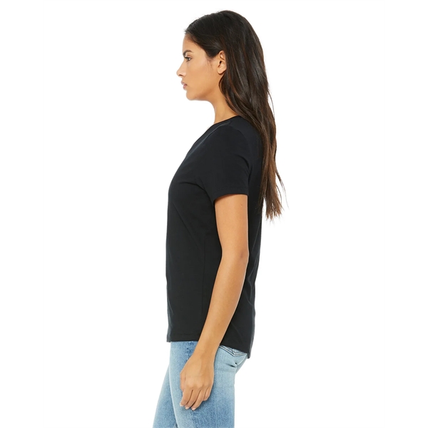 Bella + Canvas Ladies' Relaxed Jersey V-Neck T-Shirt - Bella + Canvas Ladies' Relaxed Jersey V-Neck T-Shirt - Image 108 of 220