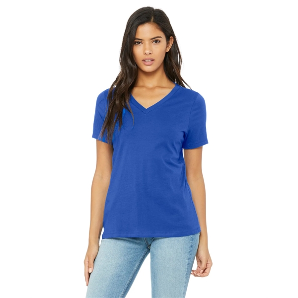 Bella + Canvas Ladies' Relaxed Jersey V-Neck T-Shirt - Bella + Canvas Ladies' Relaxed Jersey V-Neck T-Shirt - Image 67 of 218