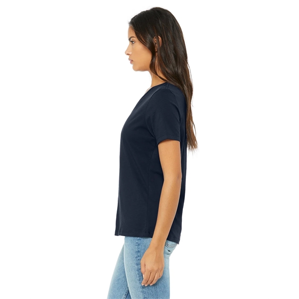 Bella + Canvas Ladies' Relaxed Jersey V-Neck T-Shirt - Bella + Canvas Ladies' Relaxed Jersey V-Neck T-Shirt - Image 111 of 218