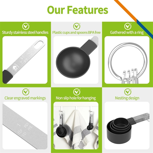Metey Kitchen Measuring Set - Metey Kitchen Measuring Set - Image 1 of 7