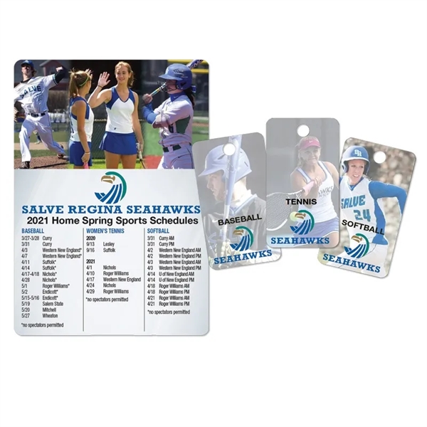 Sport Schedule Combo (with card and key tags), Magnet - Sport Schedule Combo (with card and key tags), Magnet - Image 0 of 1