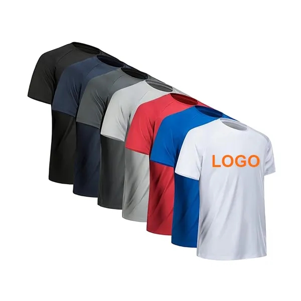 Quick Dry Athletic Active T Shirt - Quick Dry Athletic Active T Shirt - Image 0 of 4