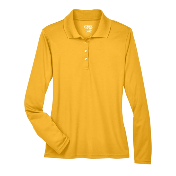 CORE365 Ladies' Pinnacle Performance Long-Sleeve Pique Polo - CORE365 Ladies' Pinnacle Performance Long-Sleeve Pique Polo - Image 36 of 58