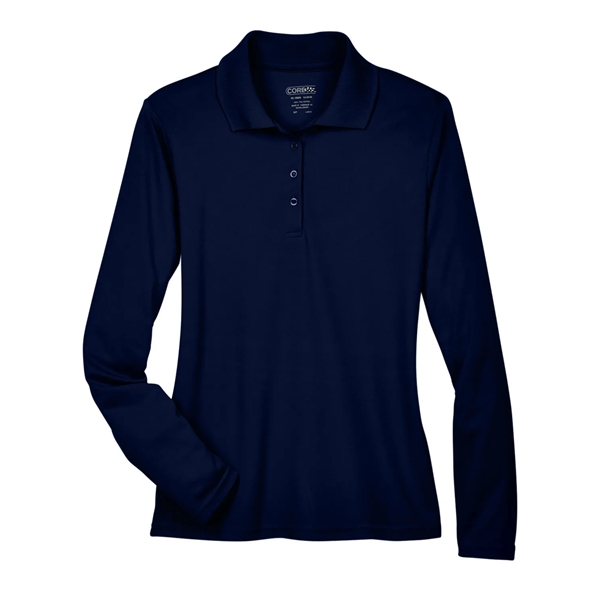 CORE365 Ladies' Pinnacle Performance Long-Sleeve Pique Polo - CORE365 Ladies' Pinnacle Performance Long-Sleeve Pique Polo - Image 54 of 58