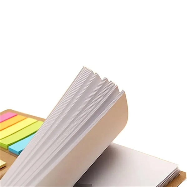 Kraft Paper Cover Notebook with Sticker and Pen - Kraft Paper Cover Notebook with Sticker and Pen - Image 3 of 7