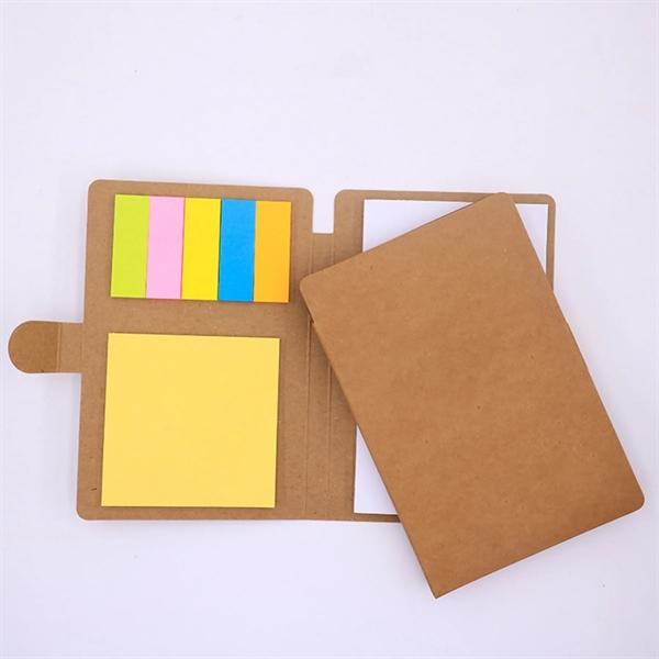 Kraft Paper Cover Notebook with Sticker and Pen - Kraft Paper Cover Notebook with Sticker and Pen - Image 4 of 7