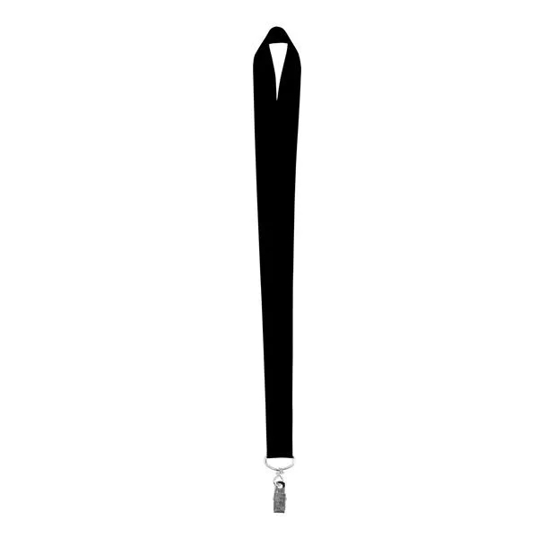 3/4" Heat Transfer Lanyard with Bulldog Clip - 3/4" Heat Transfer Lanyard with Bulldog Clip - Image 1 of 14