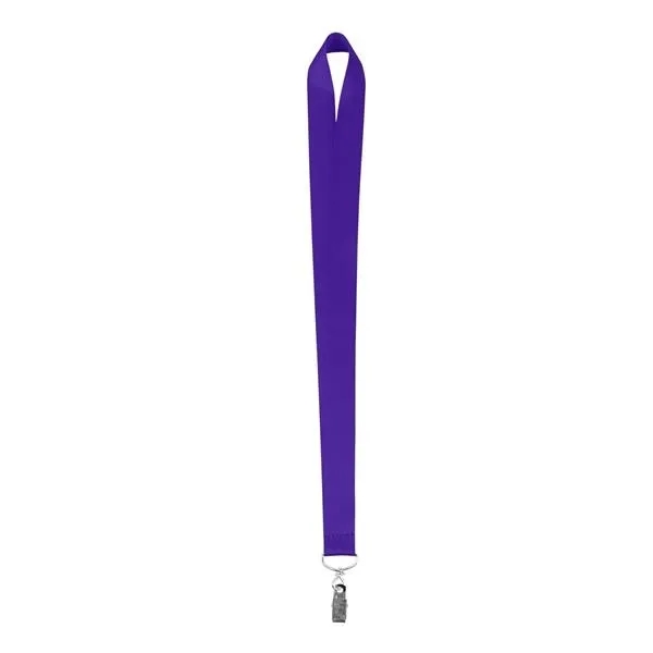 3/4" Heat Transfer Lanyard with Bulldog Clip - 3/4" Heat Transfer Lanyard with Bulldog Clip - Image 14 of 14