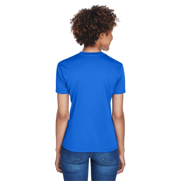 UltraClub Ladies' Cool & Dry Sport V-Neck T-Shirt - UltraClub Ladies' Cool & Dry Sport V-Neck T-Shirt - Image 2 of 19