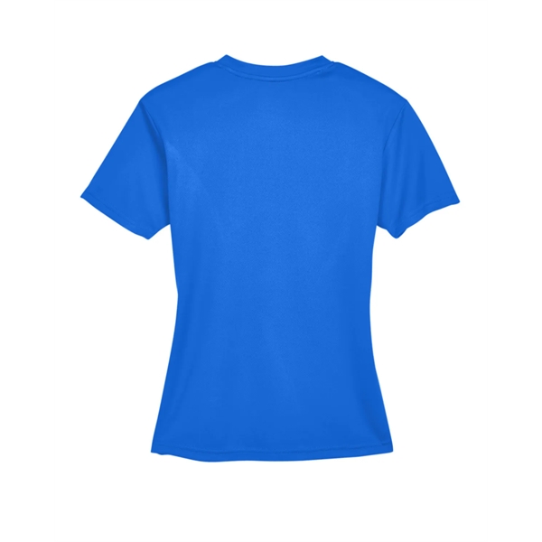 UltraClub Ladies' Cool & Dry Sport V-Neck T-Shirt - UltraClub Ladies' Cool & Dry Sport V-Neck T-Shirt - Image 4 of 14