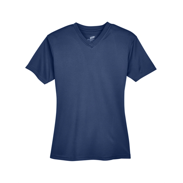 UltraClub Ladies' Cool & Dry Sport V-Neck T-Shirt - UltraClub Ladies' Cool & Dry Sport V-Neck T-Shirt - Image 8 of 19