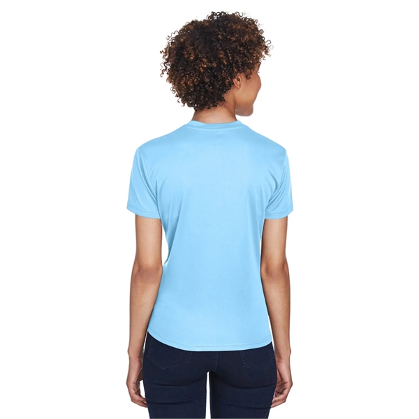 UltraClub Ladies' Cool & Dry Sport V-Neck T-Shirt - UltraClub Ladies' Cool & Dry Sport V-Neck T-Shirt - Image 17 of 19