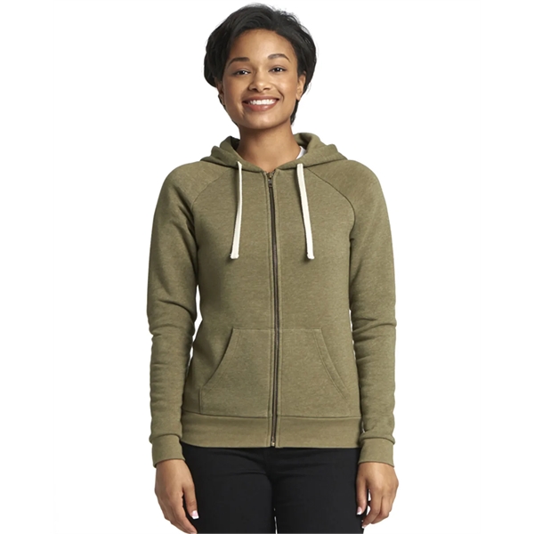 Next Level Apparel Ladies' PCH Raglan Zip Hoodie - Next Level Apparel Ladies' PCH Raglan Zip Hoodie - Image 8 of 12