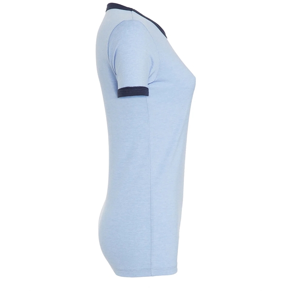 Ladies' Jersey Short-Sleeve Ringer T-Shirt - Ladies' Jersey Short-Sleeve Ringer T-Shirt - Image 26 of 26