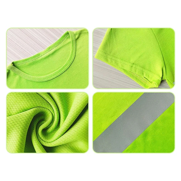 Hi-Vis Reflective Safety T-shirt - Hi-Vis Reflective Safety T-shirt - Image 1 of 1