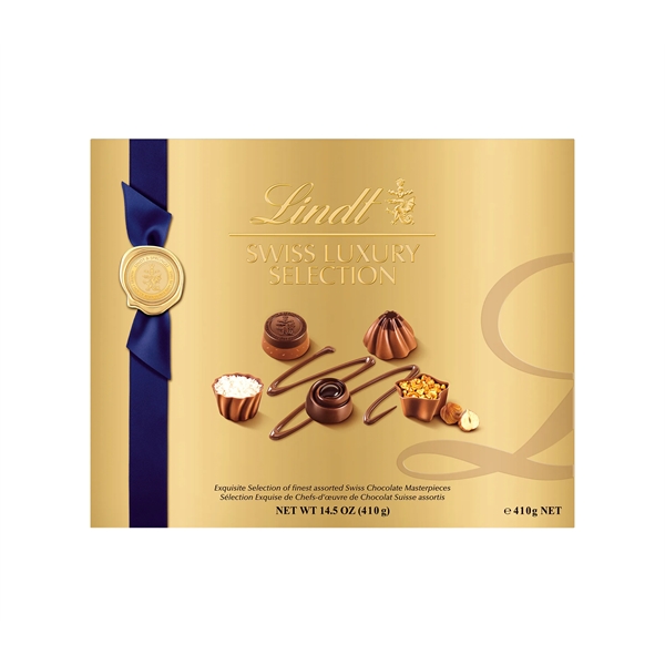 Lindt Swiss Luxury Gift Box - 40-PC 14.6 Oz. - Lindt Swiss Luxury Gift Box - 40-PC 14.6 Oz. - Image 3 of 4