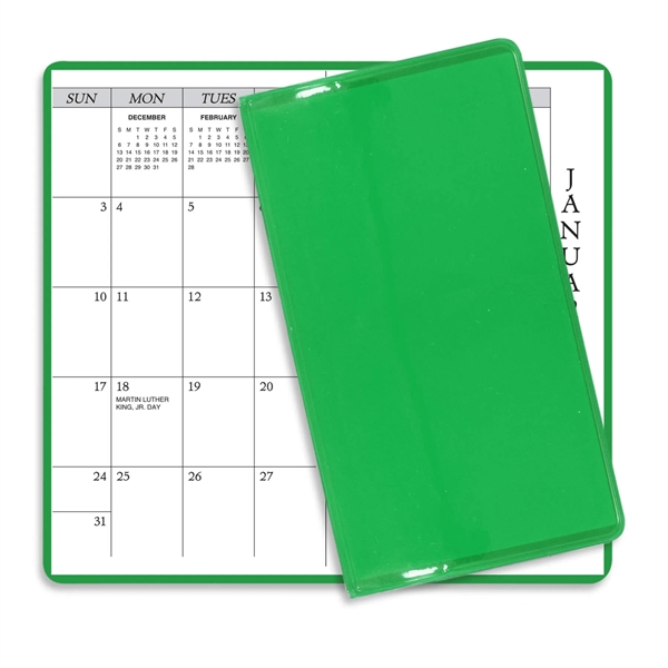 Translucent Vinyl Monthly Planners - Translucent Vinyl Monthly Planners - Image 2 of 10