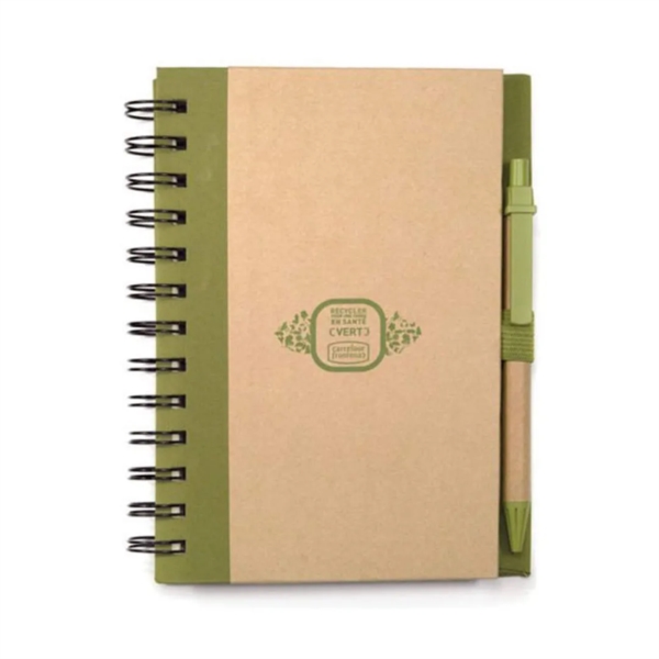 Spiral Bound Notebook & Harvest Pen - Spiral Bound Notebook & Harvest Pen - Image 4 of 7