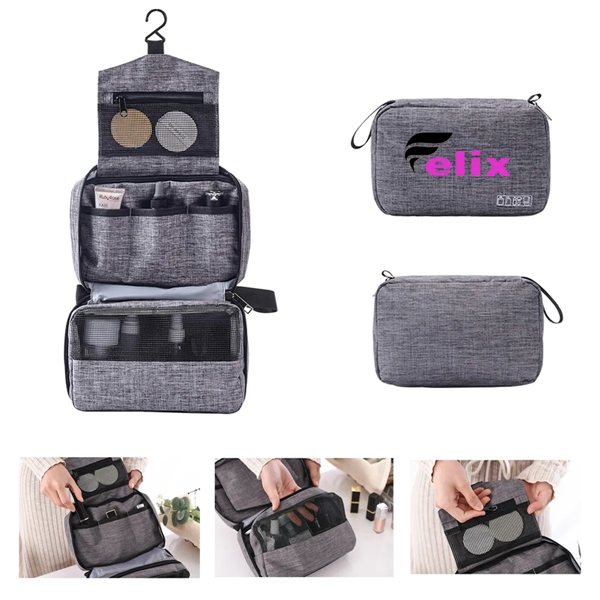 Foldable Travel Toiletry Bag - Foldable Travel Toiletry Bag - Image 0 of 3
