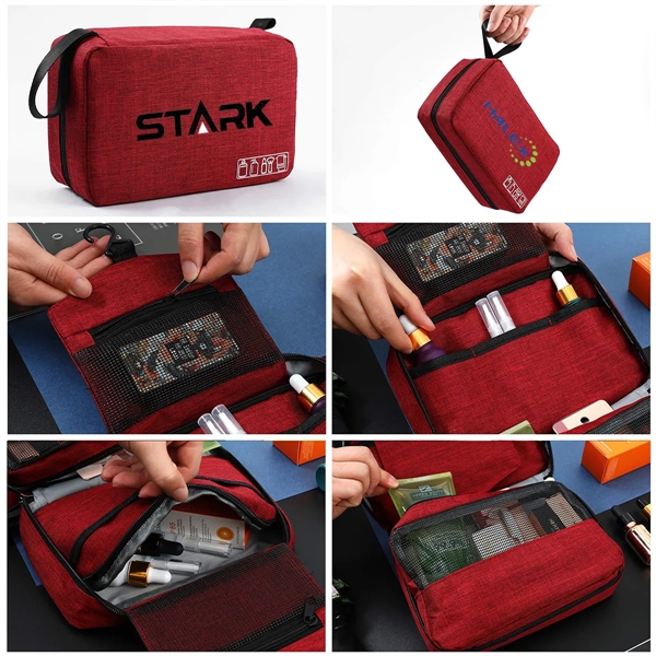 Foldable Travel Toiletry Bag - Foldable Travel Toiletry Bag - Image 3 of 3