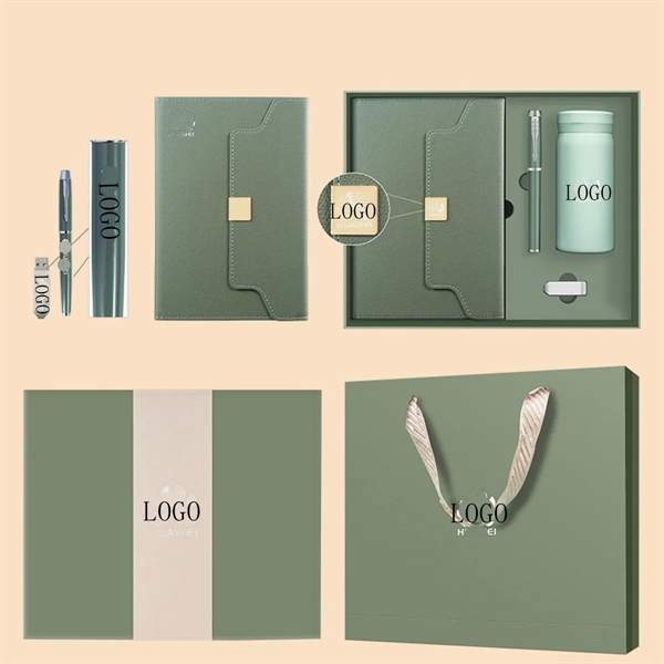 Pen Notebook Insulate Cup U Disk Office Business Gift Set - Pen Notebook Insulate Cup U Disk Office Business Gift Set - Image 1 of 6