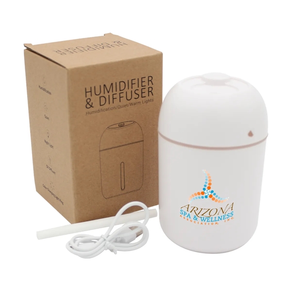 Humidifier with Essential Oil Diffuser, Full Color Digital - Humidifier with Essential Oil Diffuser, Full Color Digital - Image 4 of 8