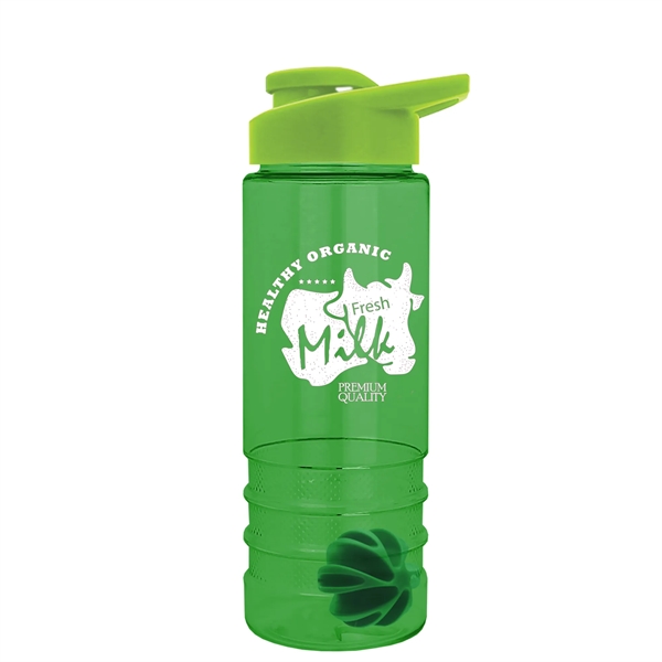 Salute2 - 24 oz Salute Shaker Bottle - Drink-Thru Lid - Salute2 - 24 oz Salute Shaker Bottle - Drink-Thru Lid - Image 2 of 10