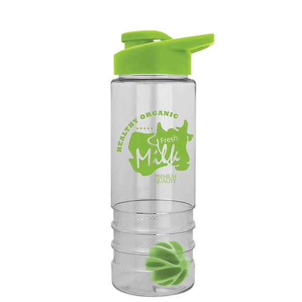 Salute2 - 24 oz Salute Shaker Bottle - Drink-Thru Lid - Salute2 - 24 oz Salute Shaker Bottle - Drink-Thru Lid - Image 6 of 10