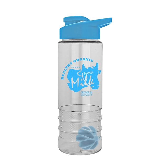 Salute2 - 24 oz Salute Shaker Bottle - Drink-Thru Lid - Salute2 - 24 oz Salute Shaker Bottle - Drink-Thru Lid - Image 9 of 10