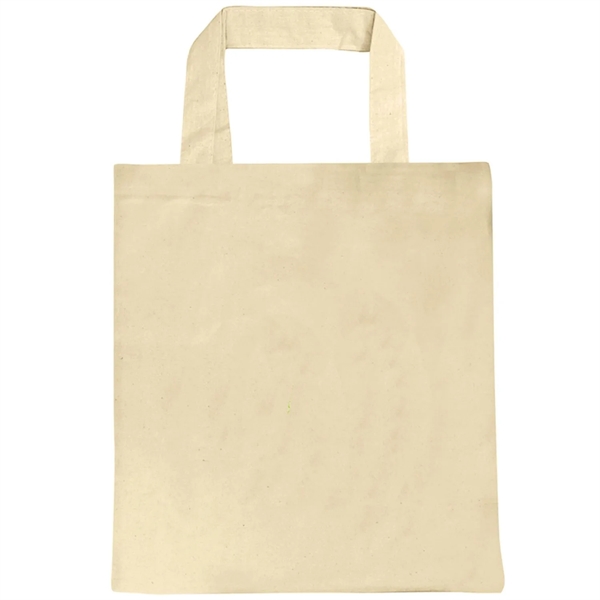 7 oz Cotton Canvas Tote Bag 15"W x 16"H - 7 oz Cotton Canvas Tote Bag 15"W x 16"H - Image 1 of 1