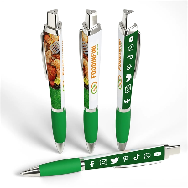 Retractable Performance Pen™ with Clip - Retractable Performance Pen™ with Clip - Image 4 of 9