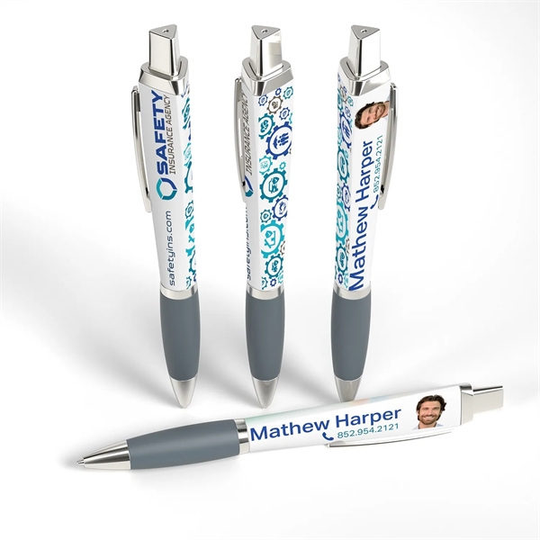 Retractable Performance Pen™ with Clip - Retractable Performance Pen™ with Clip - Image 5 of 9