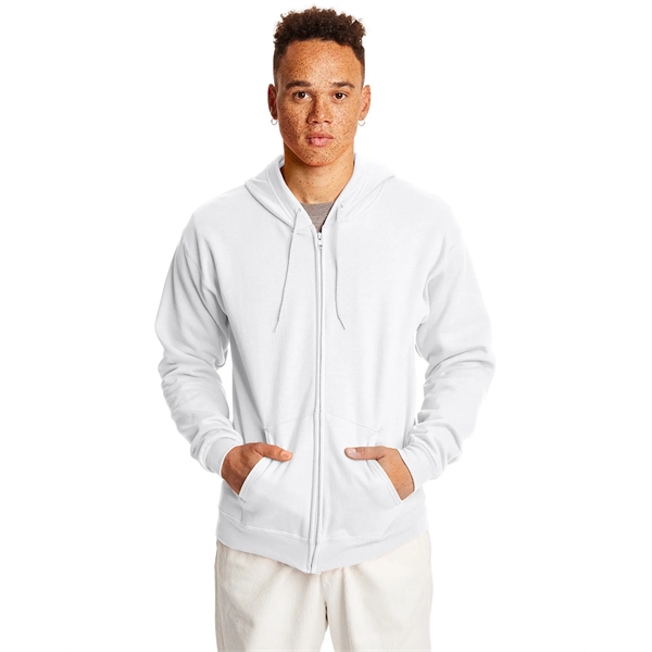 Hanes Adult EcoSmart® Full-Zip Hooded Sweatshirt - Hanes Adult EcoSmart® Full-Zip Hooded Sweatshirt - Image 25 of 53