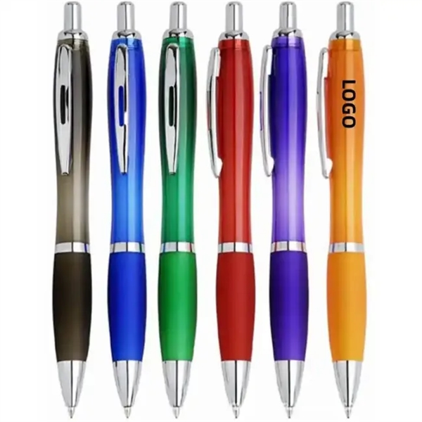 Custom Ballpoint Pen With Rubber Grip - Custom Ballpoint Pen With Rubber Grip - Image 2 of 2