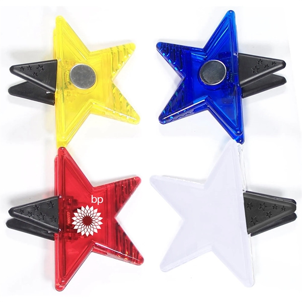 Jumbo size star shape memo clip - Jumbo size star shape memo clip - Image 0 of 8