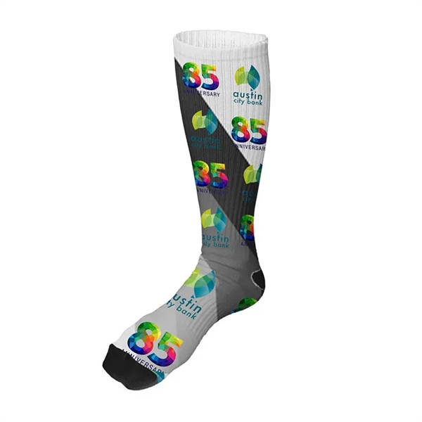 Dye Sublimated Crew (Athletic) Socks (Pair) - Dye Sublimated Crew (Athletic) Socks (Pair) - Image 5 of 15