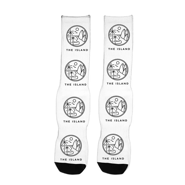 Dye Sublimated Crew (Athletic) Socks (Pair) - Dye Sublimated Crew (Athletic) Socks (Pair) - Image 6 of 15