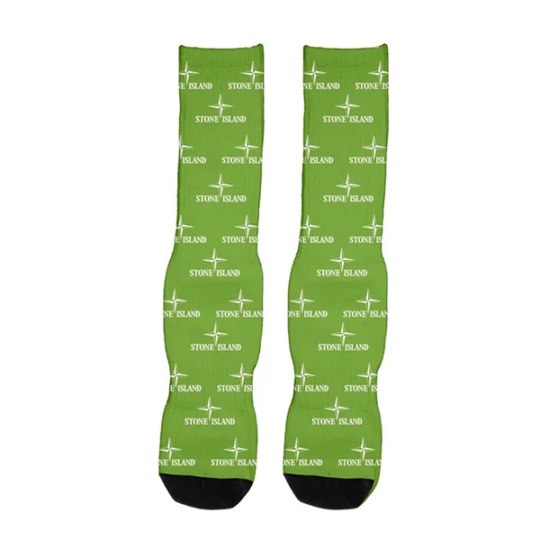 Dye Sublimated Crew (Athletic) Socks (Pair) - Dye Sublimated Crew (Athletic) Socks (Pair) - Image 7 of 15